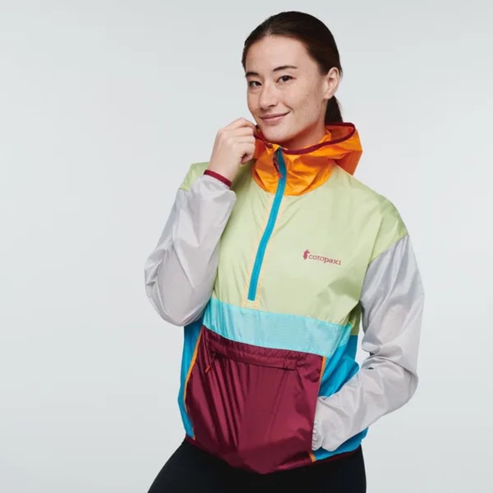 NEW COTOPAXI Women’s Teca Half-Zip Oversized Windbreaker- size S
